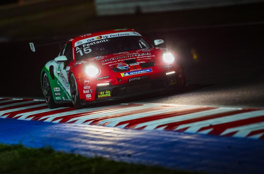 Weekend difficile per Aldo Festante a Misano nella Porsche Carrera Cup Italia 2023
